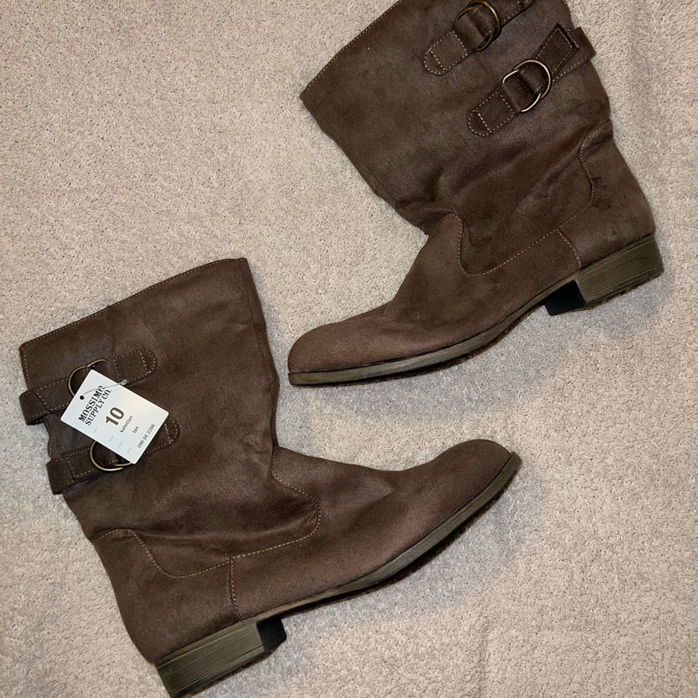 Brown Suede Women's Boots
